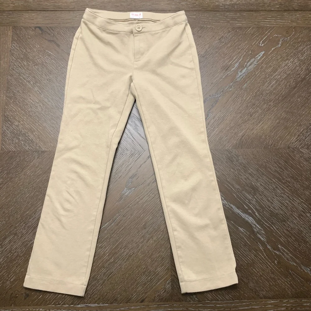 Cat & Jack tan school uniform pants Size  7/8